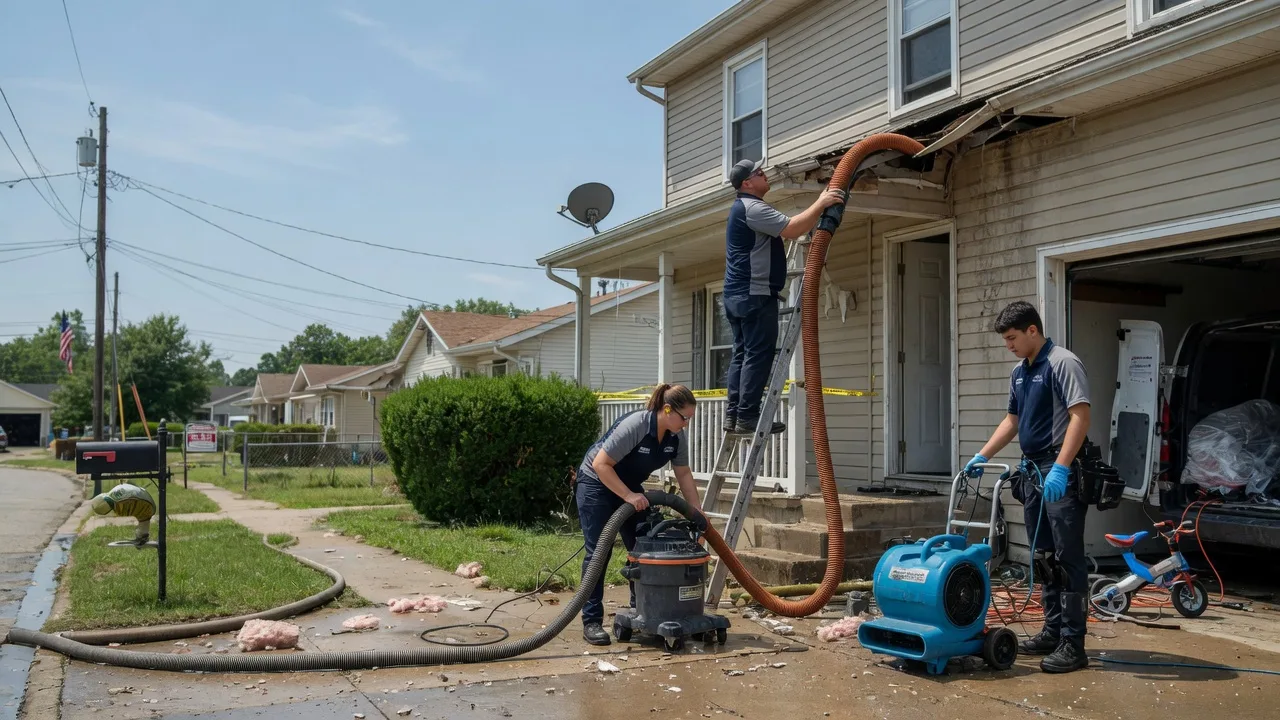 Water Damage Restoration in Clarksville, AR near me